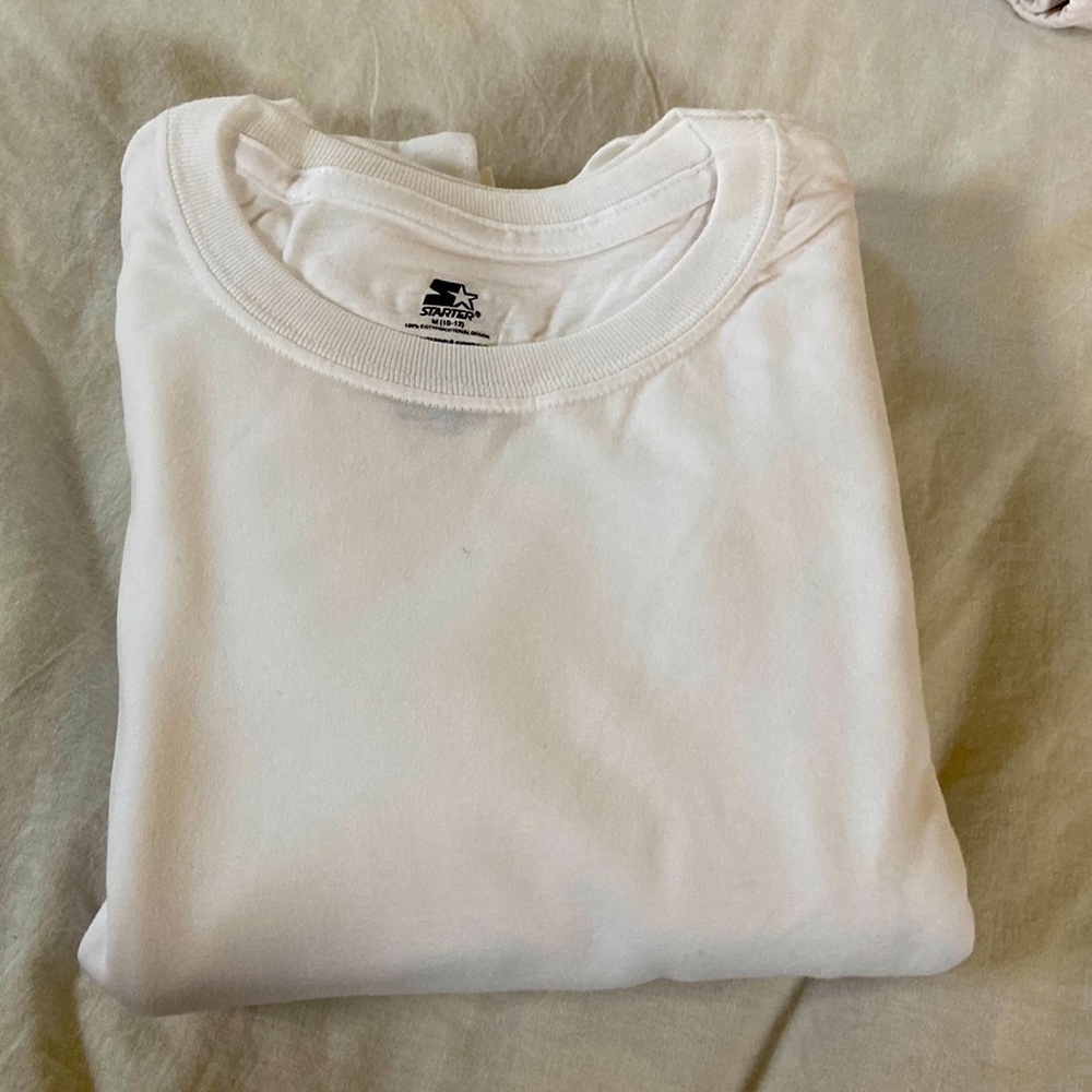 5 pack boys white t shirt 💯 cotton brand new no tags